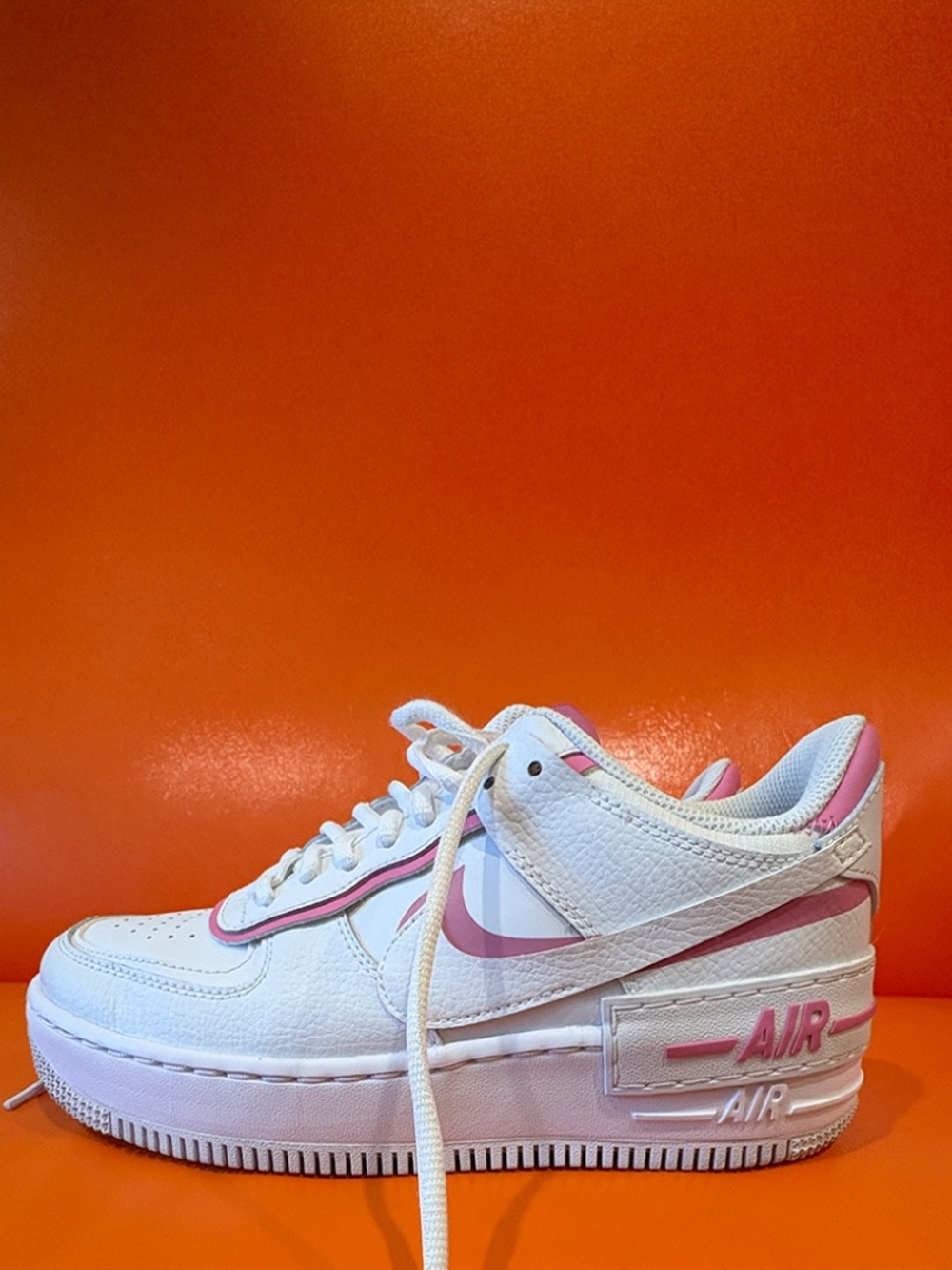 Nike Women's White and Pink Footwear